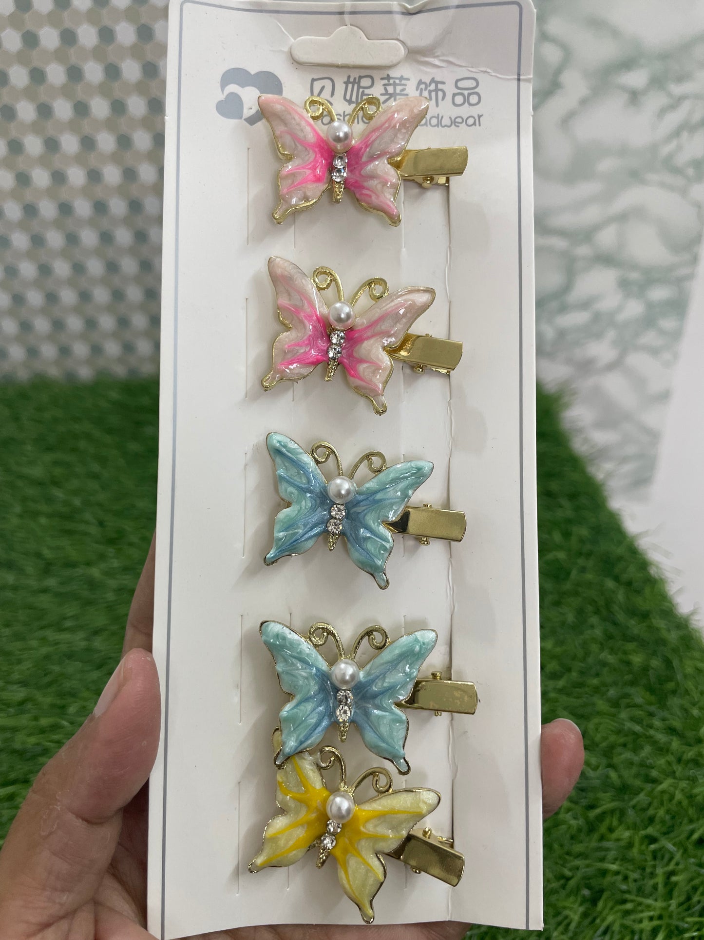 Butterflies Hair Pins