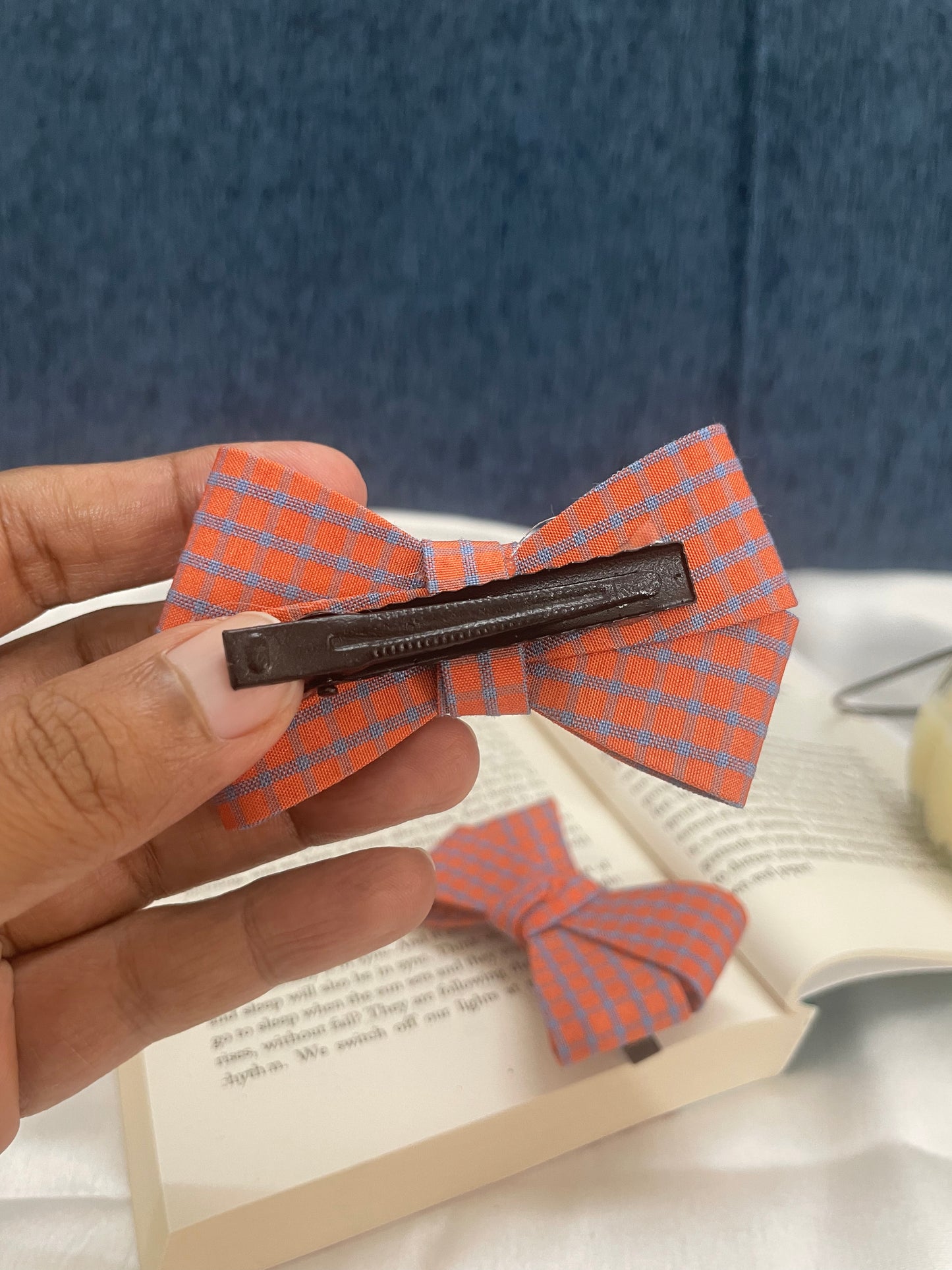 Rust/Brick Hair Bows