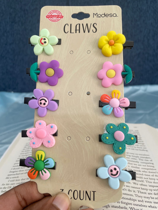 Floral Cute Little Hair Pins