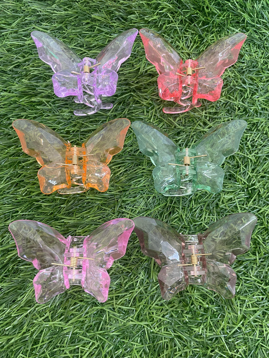 Large Crystal Butterflies