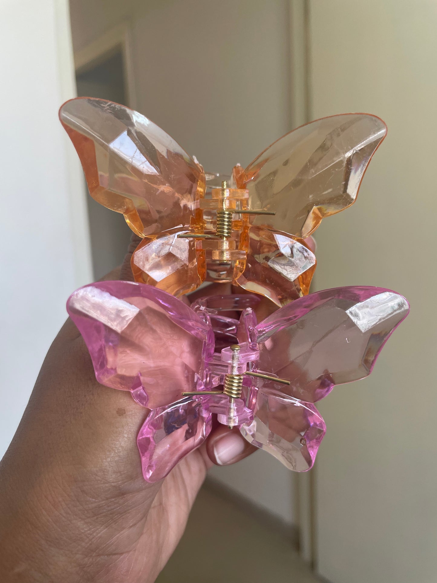 Large Crystal Butterflies