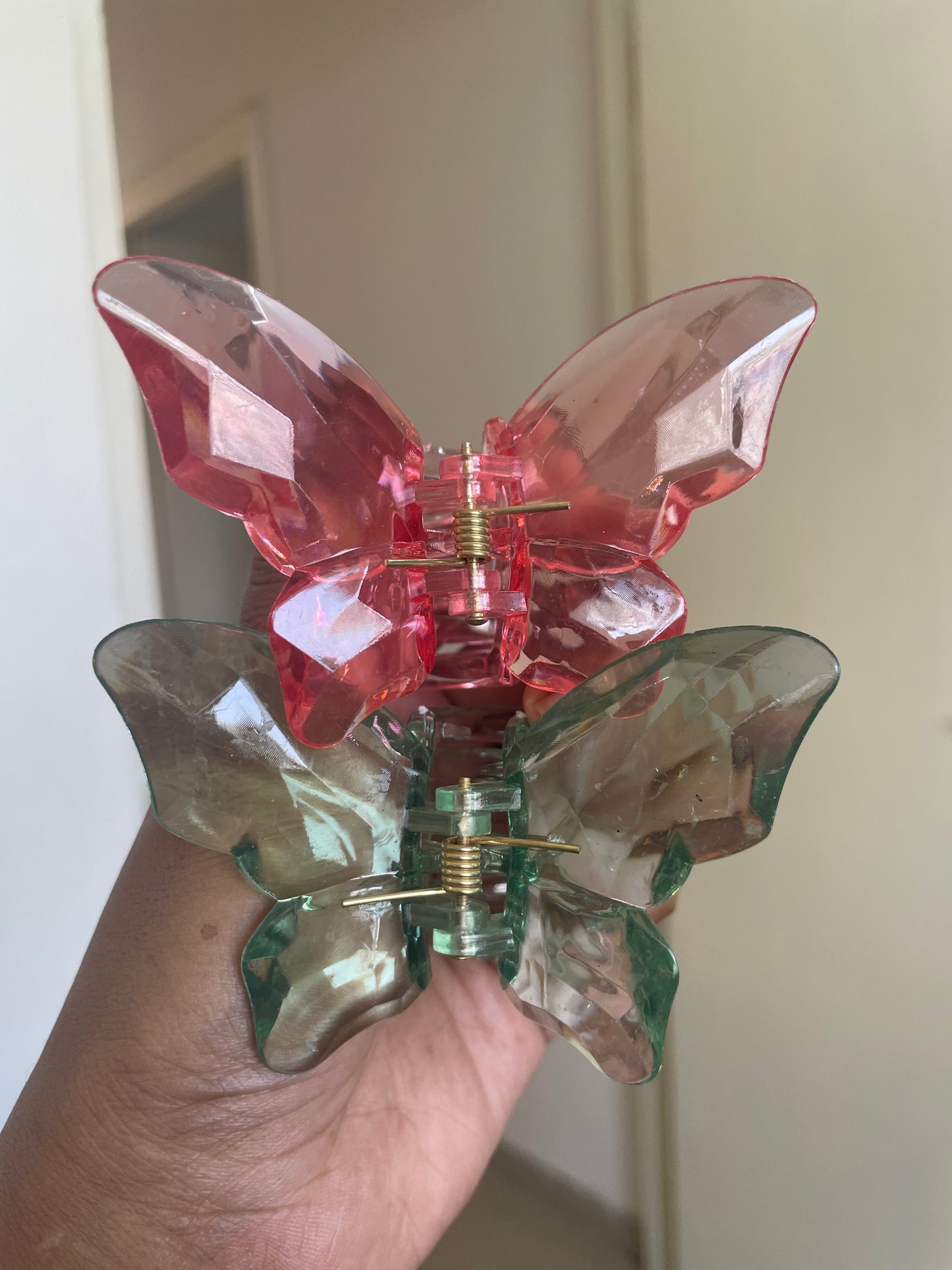 Large Crystal Butterflies